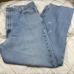 Levi's 550 Relaxed Fit Worn Distress Jean 42